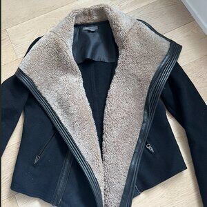 VINCE SHEARLING JACKET